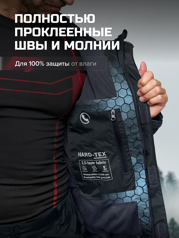 Куртка мужская LightSuit 3504 Graphite Куртка мужская LightSuit 3504 Graphite