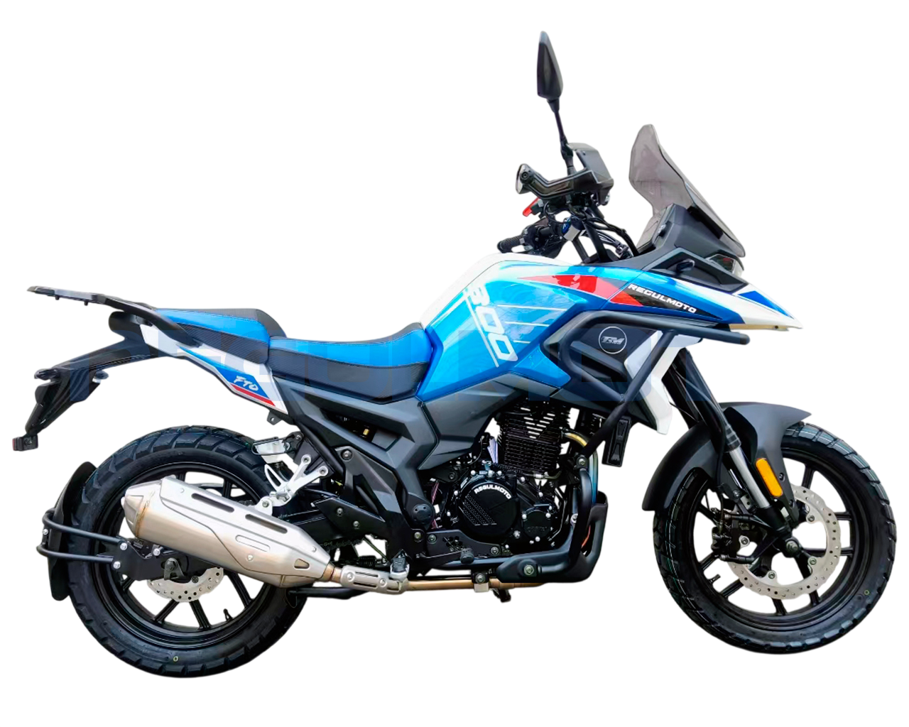 Мотоцикл Regulmoto FTO HS3002A с ПТС (Синий/ белый) купить в Москве ✅ цены и характеристики на PitLand
