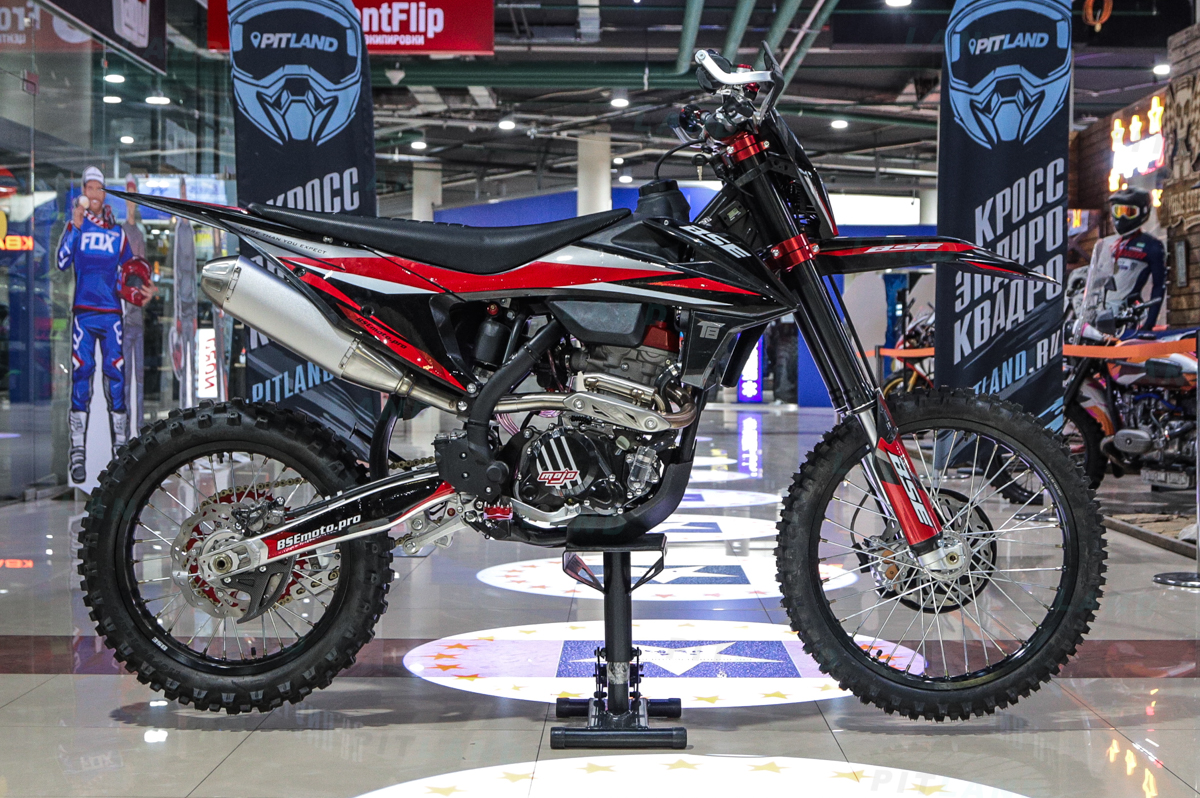 Эндуро / кроссовый мотоцикл BSE (БСЕ) T8 Red Storm (Sport)