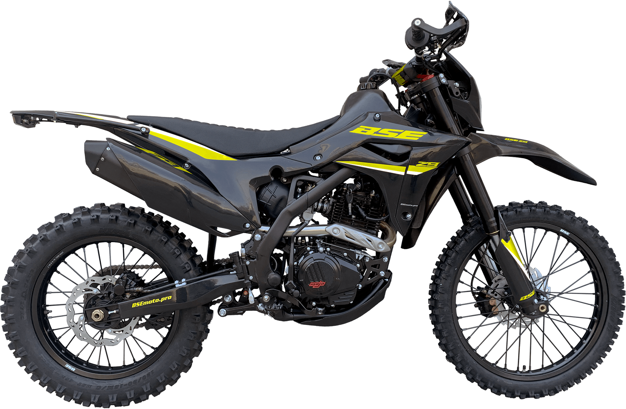 Эндуро / кроссовый мотоцикл BSE (БСЕ) Z9 Yellow Metallic (015)