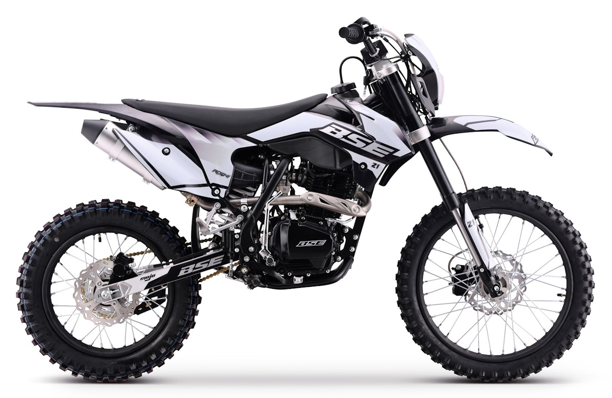 Эндуро / кроссовый мотоцикл BSE (БСЕ) Z1 19/16 Elysium White