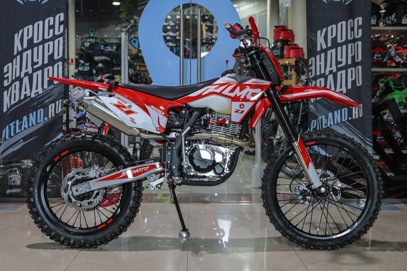 Кроссовый мотоцикл JHL Z1 CB300F, ZS175FMM, 300см3, 21/18