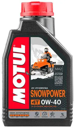 Моторное масло Motul Snowpower 4T 0W40 (1л)
