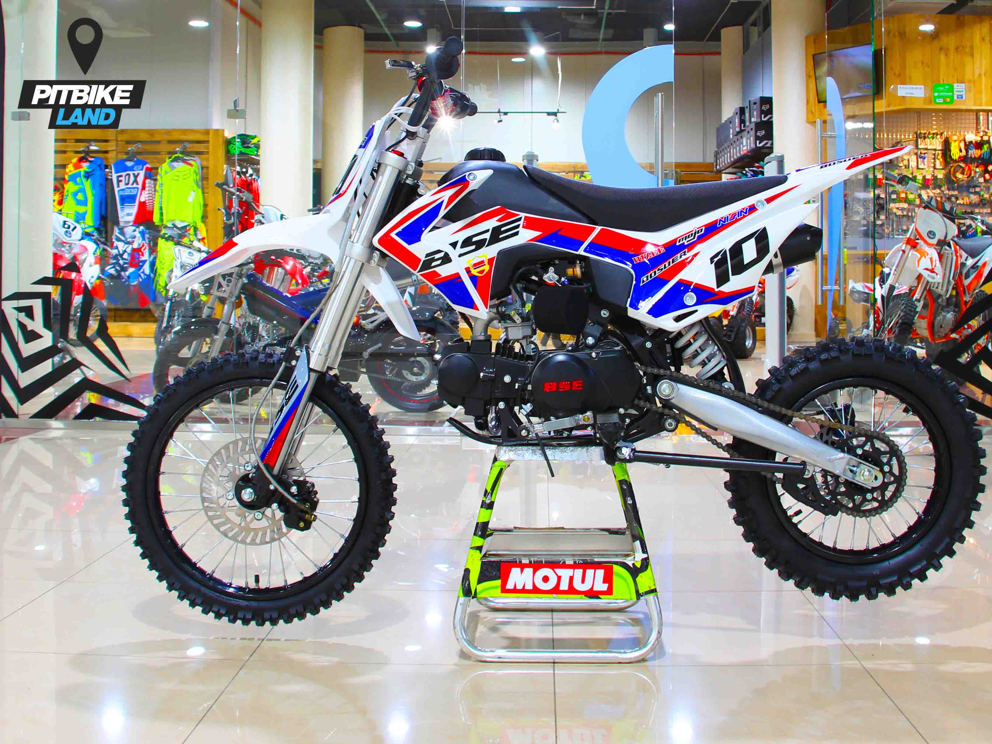 Питбайк BSE (БСЕ) DX 125 17/14, синий