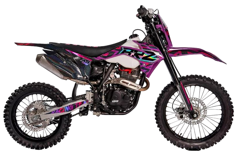 Кроссовый мотоцикл BRZ (БРЗ) X5 LITE 19/16 (172FMM) Purple/Black, 2023