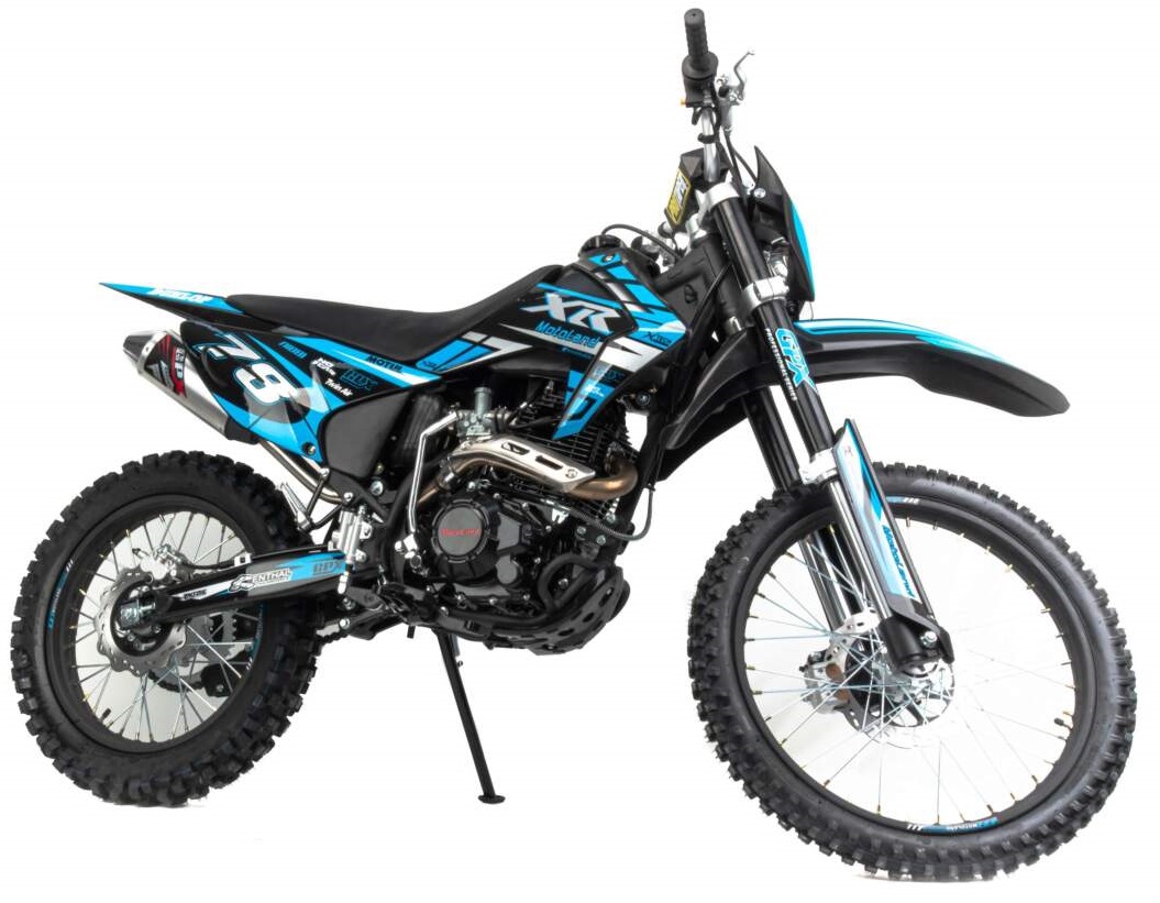 Мотоцикл кроссовый Motoland (Мотолэнд) 300 XR300 Lite (175FMM) с ПТС синий