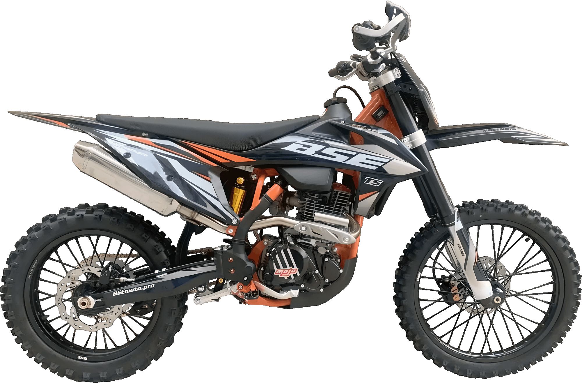Эндуро / кроссовый мотоцикл BSE (БСЕ) T5 Factory Grey (015)