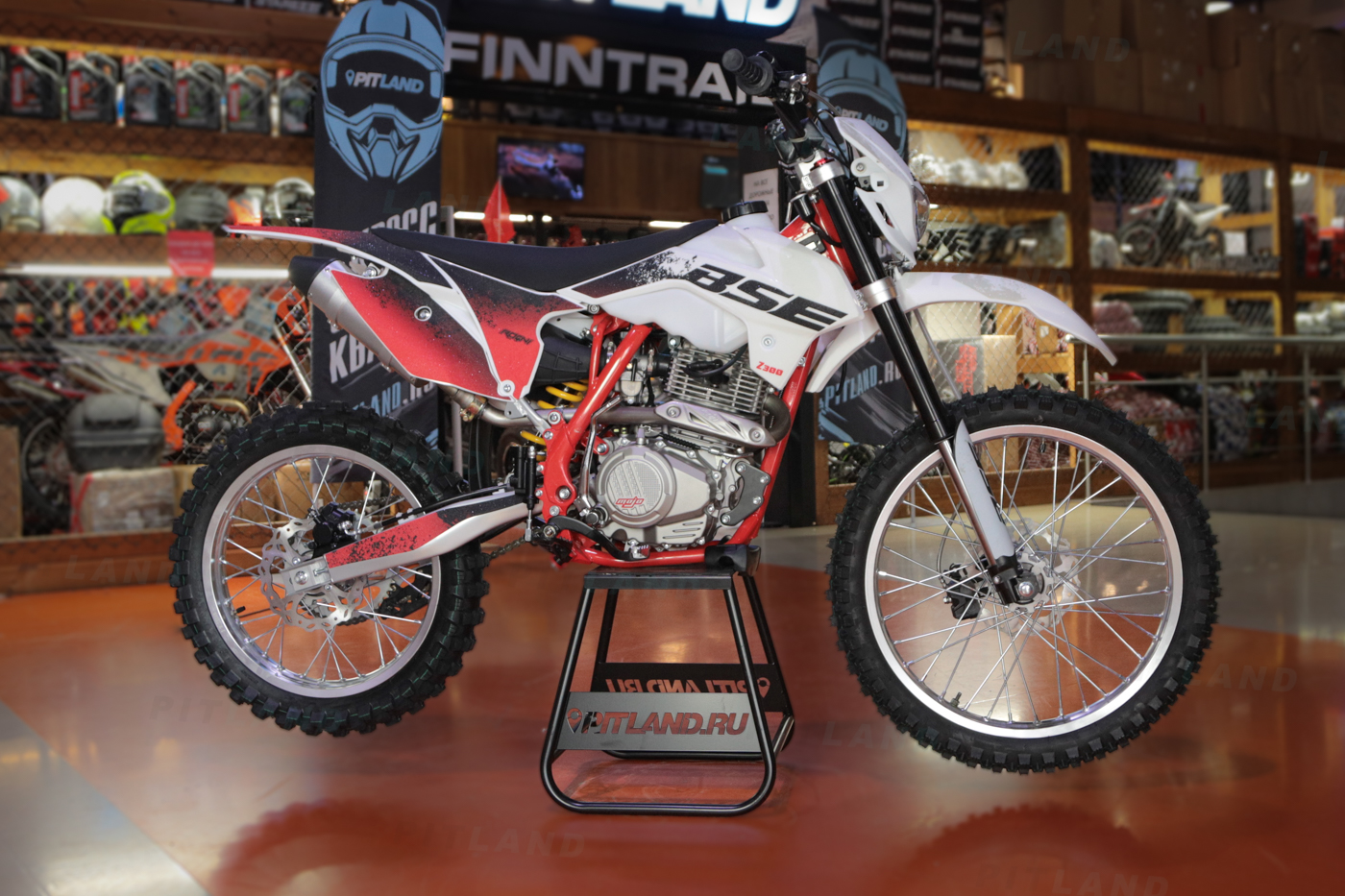 Эндуро / кроссовый мотоцикл BSE (БСЕ) Z3.00 21/18 JumpFury Red/White