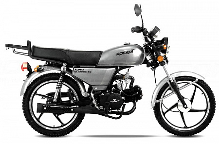 Мопед ROCKOT ALPHA CLASSIC (серый металлик) Мопед ROCKOT ALPHA CLASSIC (серый металлик)
