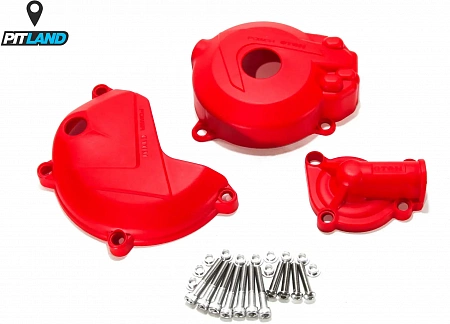 Защита крышек двигателя ZS177MM (NC250) красная OTOM Защита крышек двигателя ZS177MM (NC250) красная OTOM