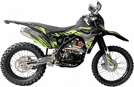 Эндуро / кроссовый мотоцикл BSE (БСЕ) Z5 Neon Black