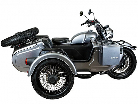 Мотоцикл с коляской GROZA DEFENDER 500 LC (4T EFI- Жидкостное Охл.) (2024 г.) серый Мотоцикл с коляской GROZA DEFENDER 500 LC (4T EFI- Жидкостное Охл.) (2024 г.) серый
