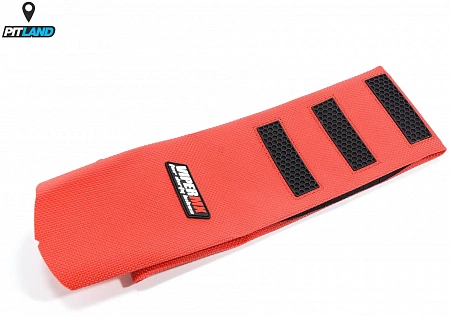 Чехол для сидения Viper 0005 тип KTM 2019-22 Red/Black Чехол для сидения Viper 0005 тип KTM 2019-22 Red/Black