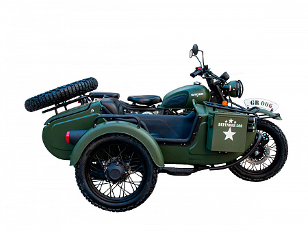 Мотоцикл с коляской Groza Defender (Гроза Дефендер) 500 (4T EFI) (2023 г.) обрешетка Мотоцикл с коляской Groza Defender (Гроза Дефендер) 500 (4T EFI) (2023 г.) обрешетка
