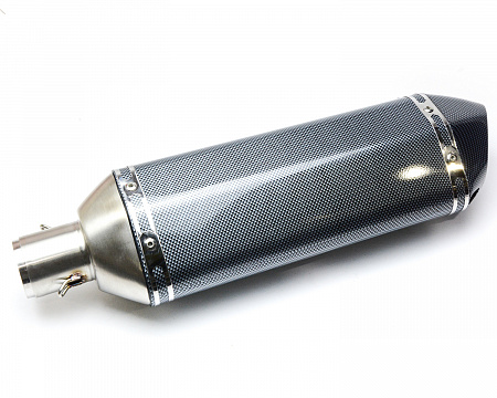 Глушитель AKRAPOVIC #1 шестигранный карбон Глушитель AKRAPOVIC #1 шестигранный карбон