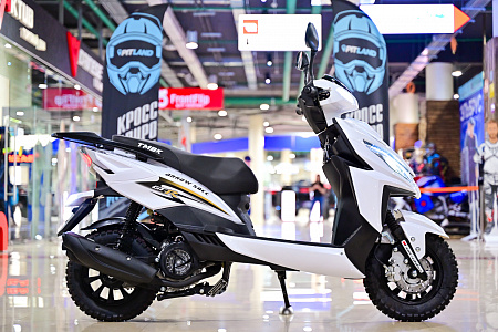 Скутер TMBK Scooter Arrow (ТМБК Ароу) 50cc White/Black белый/черный Скутер TMBK Scooter Arrow (ТМБК Ароу) 50cc White/Black белый/черный