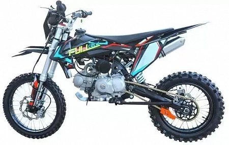 Питбайк Full Crew FC 125e 17/14 черный Питбайк Full Crew FC 125e 17/14 черный