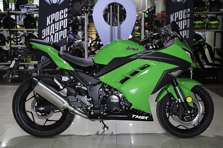 Дорожный мотоцикл TMBK Ninja 400 Green (ТМБК Ниндзя) Зелёный, 2025, ЭПТС Дорожный мотоцикл TMBK Ninja 400 Green (ТМБК Ниндзя) Зелёный, 2025, ЭПТС