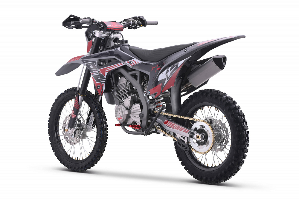 Эндуро / кроссовый мотоцикл BSE (БСЕ) Z5 L Red Volcano 21/18