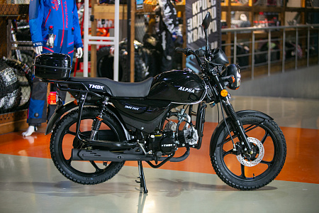 Мопед TMBK ALPHA (ТМБК Альфа) 50cc Black черный Мопед TMBK ALPHA (ТМБК Альфа) 50cc Black черный