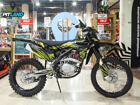 Мотоцикл кроссовый BSE (БСЕ) Z5-250e 21/18 (172 FMM) Neon black