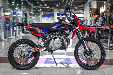 Питбайк TMBK Pitster SP1 Biggy (ТМБК Питстер СП1) 150cc (19/16) Red/Dark blue Красный/Темно-синий Питбайк TMBK Pitster SP1 Biggy (ТМБК Питстер СП1) 150cc (19/16) Red/Dark blue Красный/Темно-синий