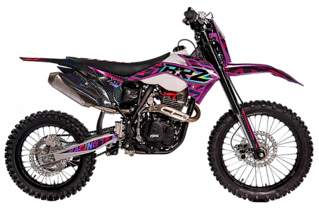 Кроссовый мотоцикл BRZ (БРЗ) X5 LITE 19/16 (172FMM) Purple/Black, 2023 Кроссовый мотоцикл BRZ (БРЗ) X5 LITE 19/16 (172FMM) Purple/Black, 2023