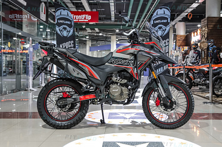 Мотоцикл турэндуро Rockot Dakar Adventure (Рокот Дакар Адвенчер) 2.0 (серый/красный) ЭПТС Мотоцикл турэндуро Rockot Dakar Adventure (Рокот Дакар Адвенчер) 2.0 (серый/красный) ЭПТС