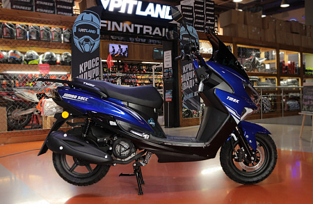 Скутер TMBK Scooter Jumbo (ТМБК Джамбо) 50cc Blue/Black синий/черный Скутер TMBK Scooter Jumbo (ТМБК Джамбо) 50cc Blue/Black синий/черный
