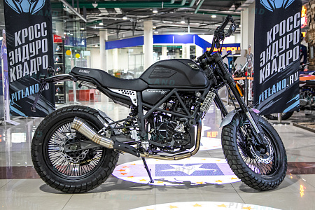 Мотоцикл дорожный Fuego Scrambler 3.0 300 (Фуэго Скрэмблер), 174MN, черный Мотоцикл дорожный Fuego Scrambler 3.0 300 (Фуэго Скрэмблер), 174MN, черный