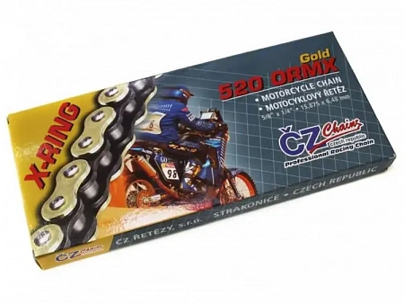 Цепь приводная CZ Chains 520 ORMX Gold 120 Active-Ring Цепь приводная CZ Chains 520 ORMX Gold 120 Active-Ring